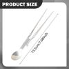 Tasting Spoon Tweezers,Serving Tongs Kitchen Utensils Stainless Steel Chef Tool for Home Grilling