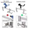 Clamp on Fishing Rod Holder Adjustable Boat Pole Bracket Rustproof Yacht Mount Portable Bass Sea Gear Tackle Tool Angler Yacht