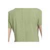 Nike Solid Color Breathable Round Neck Short Sleeve T-Shirt Women Tops Olive-Green DD0619-386