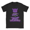 Tricou Transformers Decepticons Soundwave pentru Bărbați Robot Vintage Bumbac Tricou Gât Rotund Mânecă Scurtă Tricou Haine Cadou