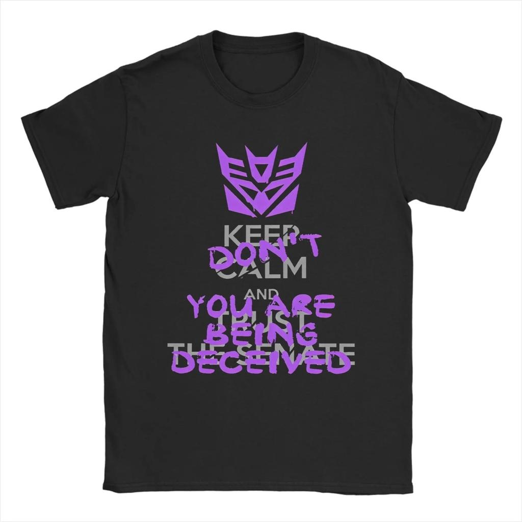 Tricou Transformers Decepticons Soundwave pentru Bărbați Robot Vintage Bumbac Tricou Gât Rotund Mânecă Scurtă Tricou Haine Cadou
