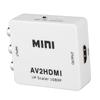 RCA BNC to HDMI Converter Composite Audio Video TV Box DVR Camera 1080P Adapter
