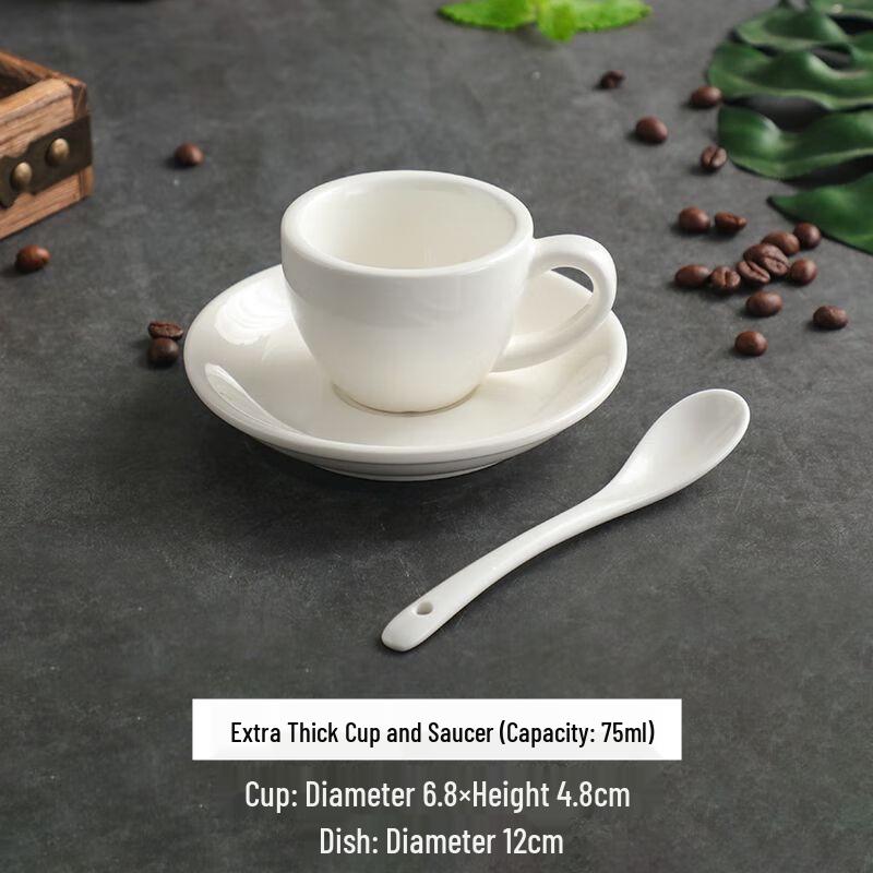 

SW European Style Ceramic Espresso Cup & Saucer Set