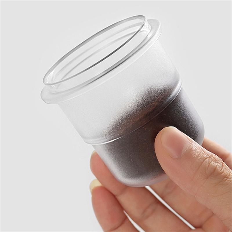 Coffee Dosing Cups Dose Cups Plastic Coffee Machine Handle Dosing Cups Mugs Perfect for Milktea Shops Homes Coffee Shops