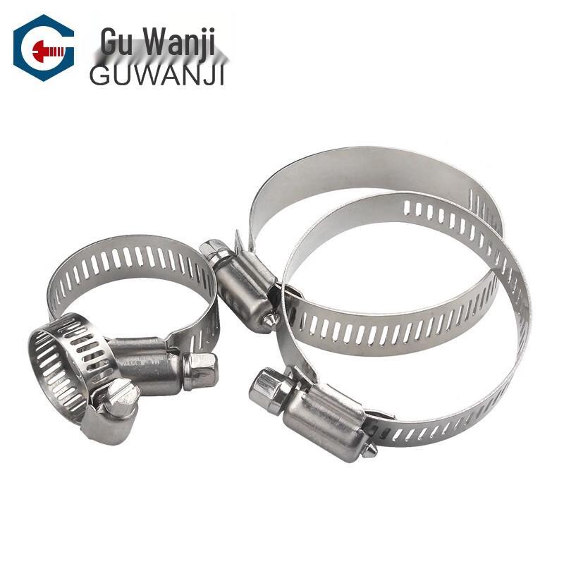 GWJ-136 304 Stainless Steel Quick-Release Hose Clamps 16-25mm