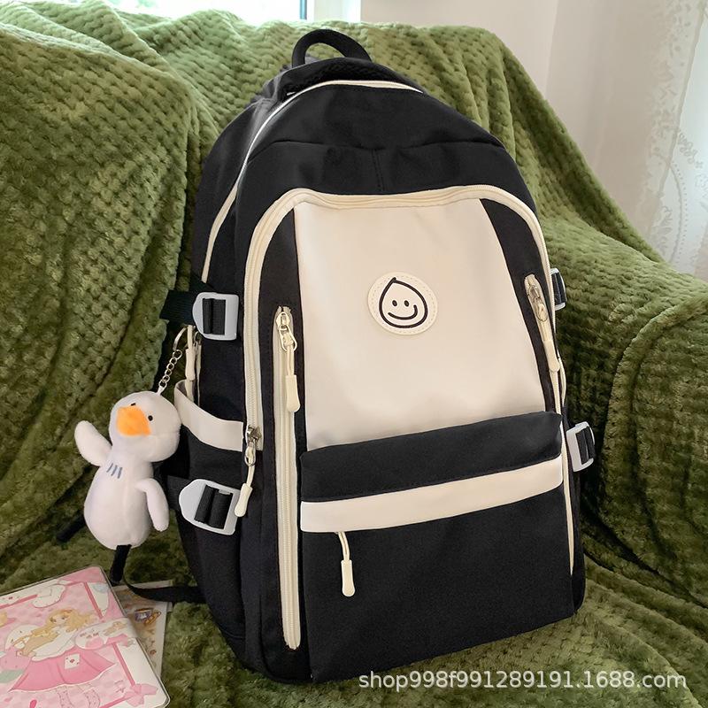 School Bag Female College Student College Style High School Student High Quality Fashion Junior High School Student Primary School Student Backpack