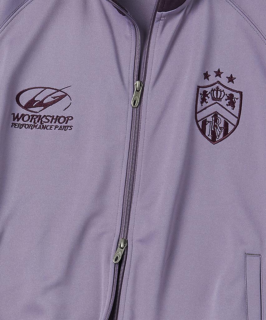 Travel Jersey Track Jacket Purple
