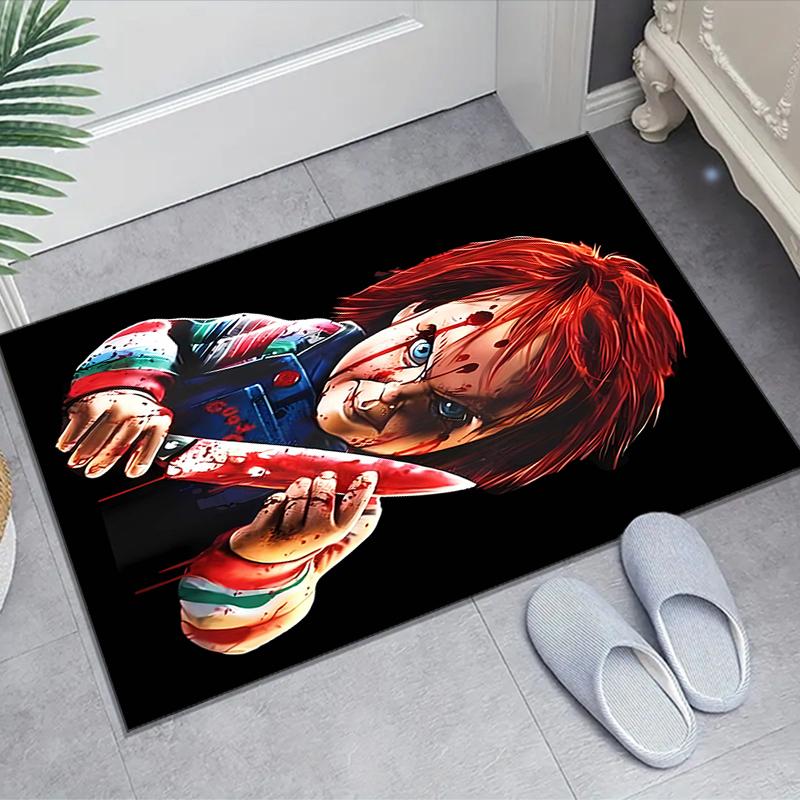 1pc Chucky2 Design Area Rug - Non-Slip, Soft & Cozy Floor Mat for Living Room, Bedroom, Office - Indoor/Outdoor Decorative Carpet