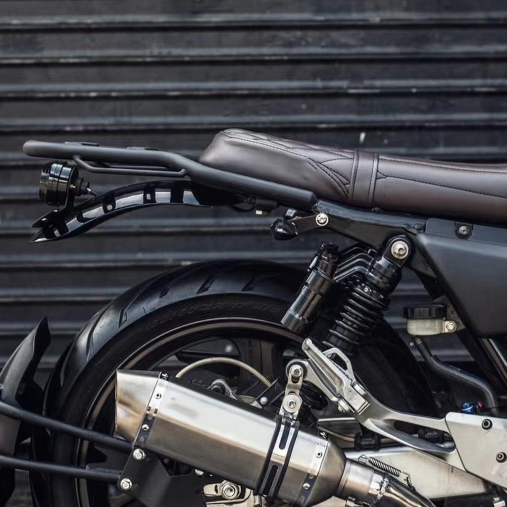 Motorcycle Tail Light Brake Light with License Plate Bracket Integrated Running Lamp Universal