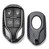 Black"Carbon Fiber" Key Fob For 13-up Maserati Quattroporte, Ghibli, 17+ Levante