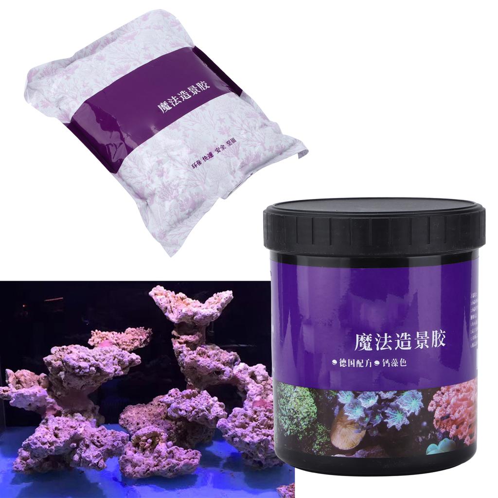 Fish Coral Glue Aquarium Clear Landscaping Adhesive Glue for Aquarium Supplies Decorations