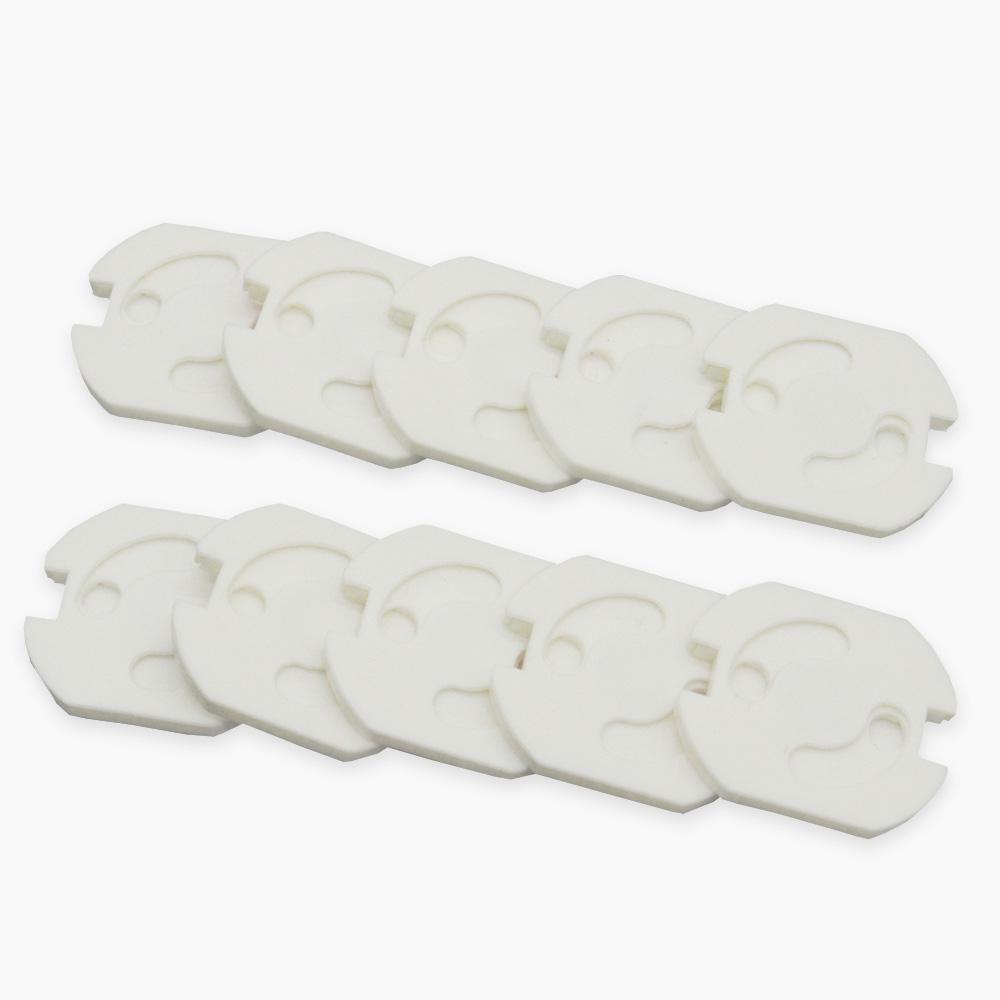 20 Pcs Electric Outle EU Standard Electrical Outlet Baby Safety Anti  Shock Plugs Protector Cover