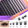 Single Cluster C Curl False Eyelashes Natural Thick Diy Segmented 10-18Mm Eyelashes