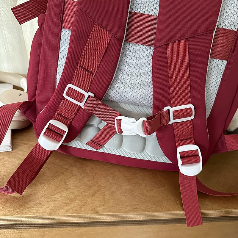 Schoolbag schoolbag ins niche cute high-value primary school students high school students high school students large capacity versatile simple