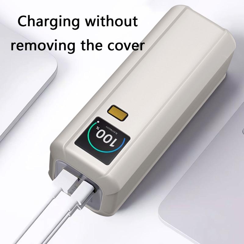 Custodia in Silicone per Power Bank 212W 25000mAh Caricabatterie Portatile Custodia Protettiva Custodia da Viaggio Borsa per Carte