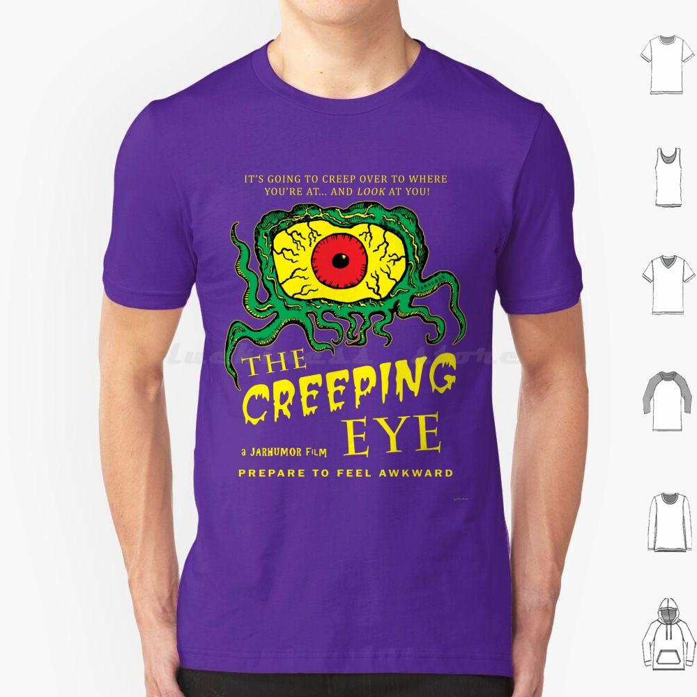 The Eye T Shirt 6xl Cotton Cool Tee The Crawling Eye Movie Movies Parody Classic Horror Bad Cult Monster Creature Evil Creepy