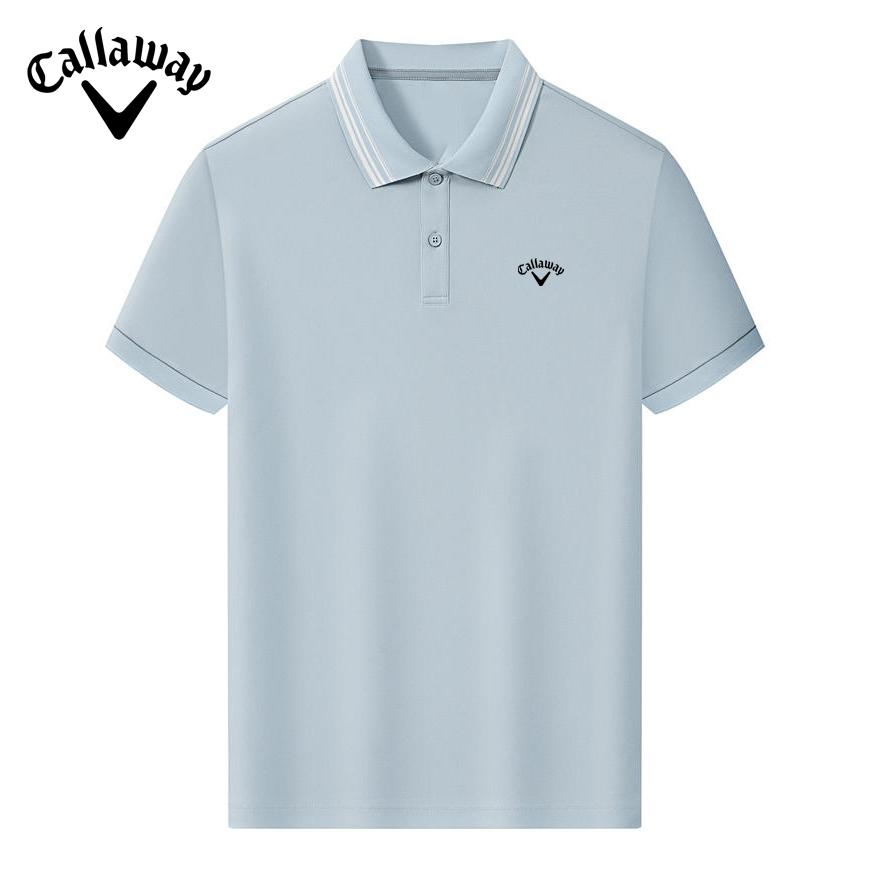 Callaway 2025 Summer Embroidery High-quality Golf Casual Sports Style Quick Drying, Moisture Absorbing and Breathable Polo Shirt