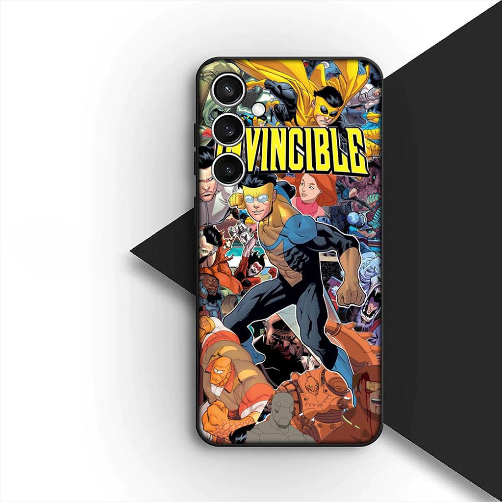 Atoms I-Invincibles Eves Superhero Cover for Samsung Galaxy S25 S24 S23 FE Ultra Plus S7 Edge S25+ S24+ A56 5G + Phone Case
