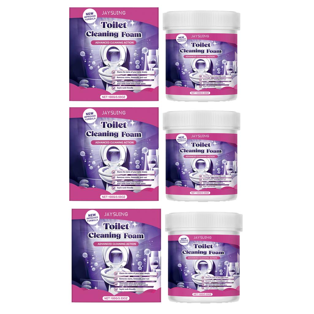 Powerful Toilet Bowl Cleaner Powder Remove Urine Stains Yellow Dirts Eliminate Odors Refreshing Bathroom Toilet Descaling Agent