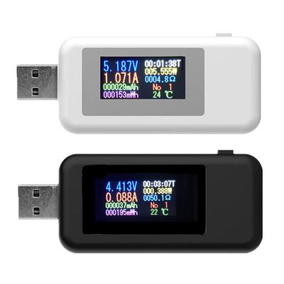 Testeur USB Type-C 10 en 1, voltmètre, détecteur de courant, détecteur de tension
