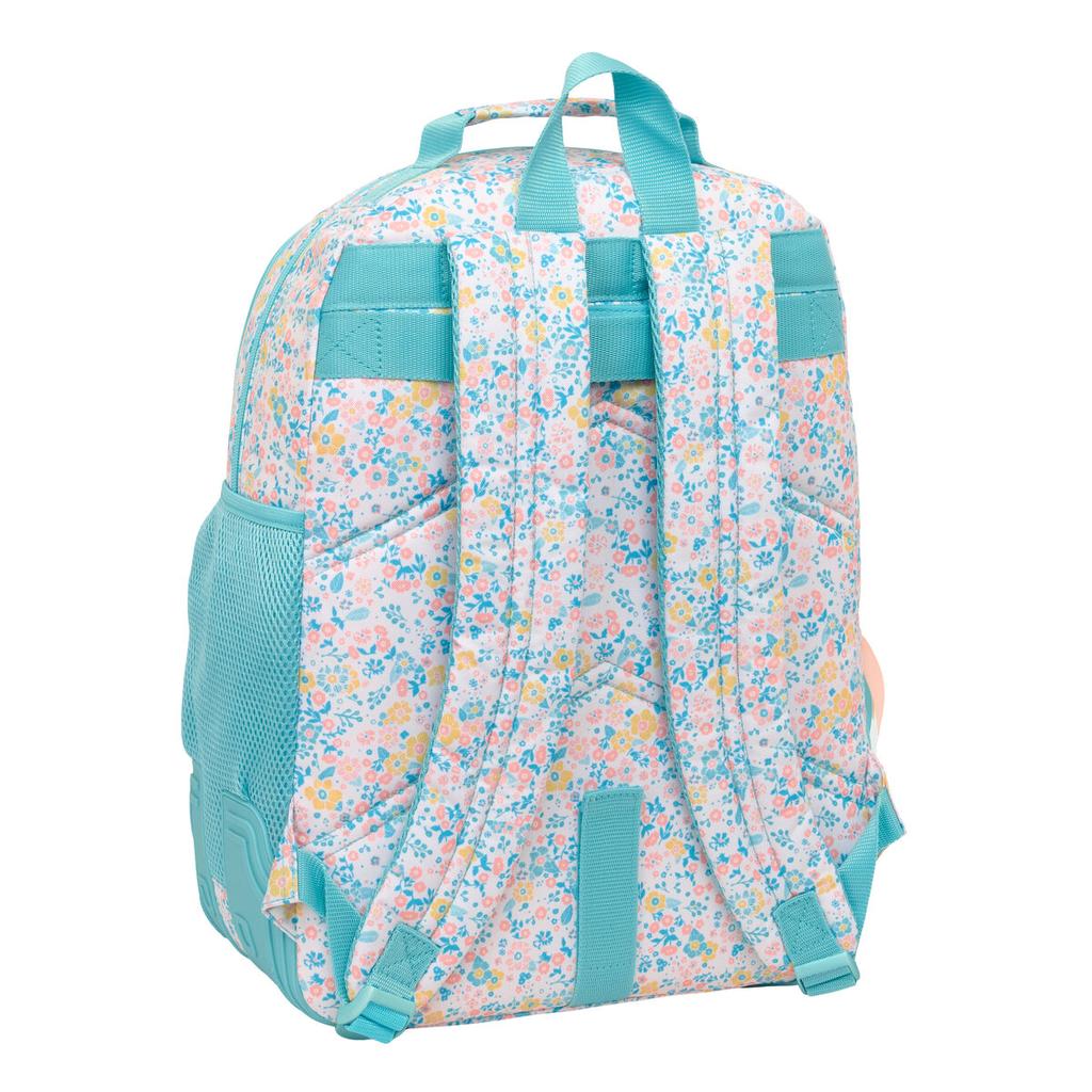School Bag Moos Fiori Multicolour 32 x 42 x 15 cm