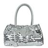 Simple Shiny Sequin Tote Bag Sequined Large Blingbling Handbag Underarm Bag Fashion Glitter Shoulder Bag Travel
