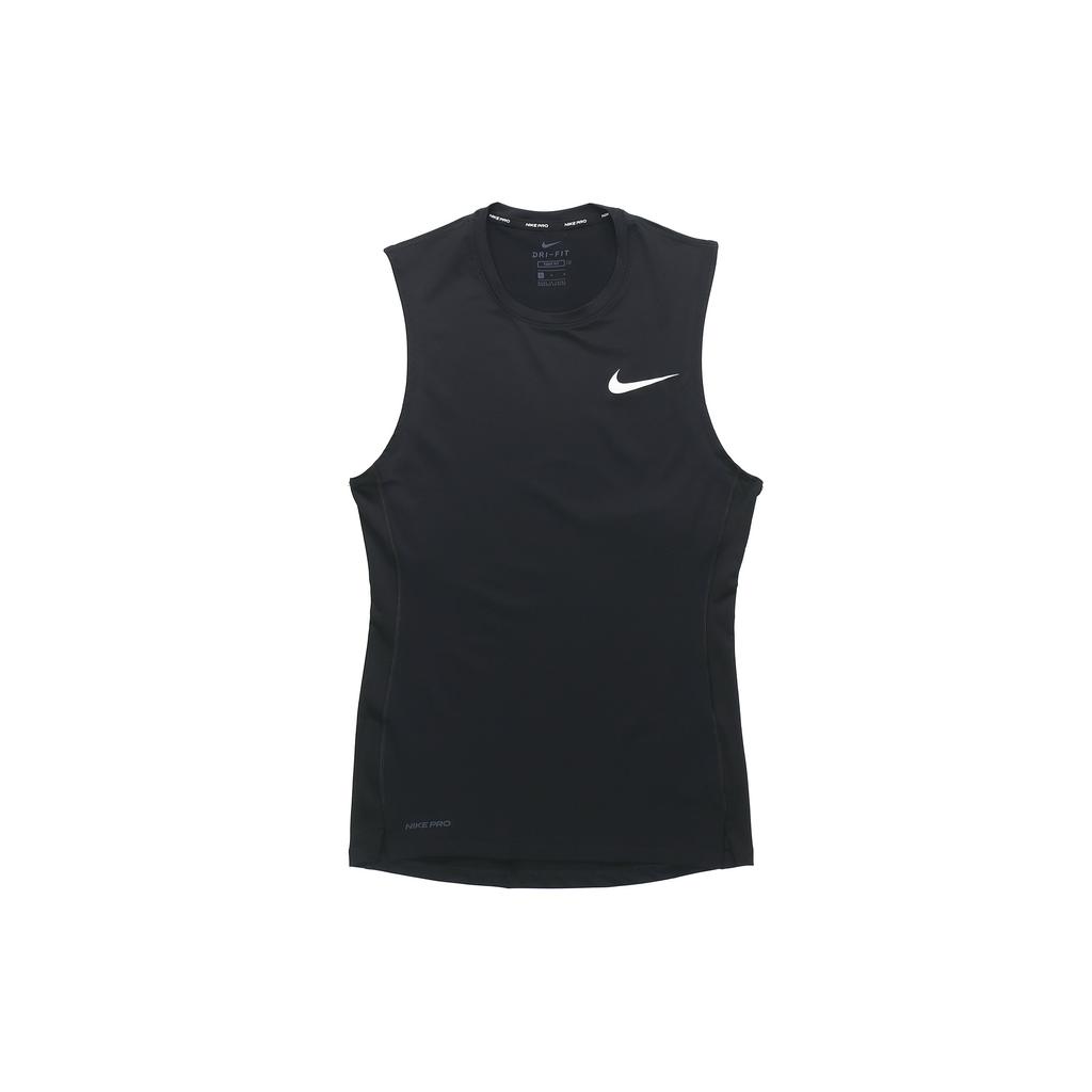 New Nike Pro Men's Sleeveless Top Black BV5601-010