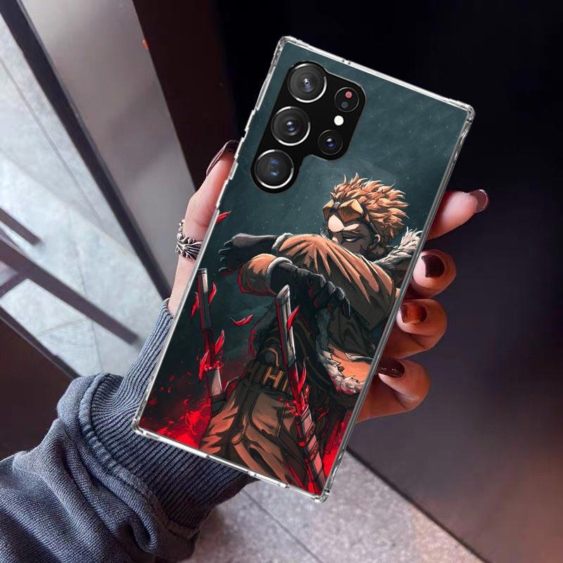 Hawks MHA My Hero A-Academy Phone Case For Samsung Galaxy S26 S25 Edge S24 S23 Ultra S22 Plus S21 S20 FE Soft TPU Back Cover Fun