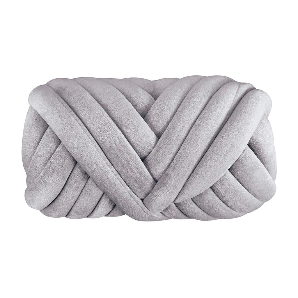 Cotton Polyester Chunky Yarn Arm Knitting Yarn Knitting Jumbo Tubular Yarn Bulky Yarn for Pillow Crochet Weaving Cushion Pet Bed