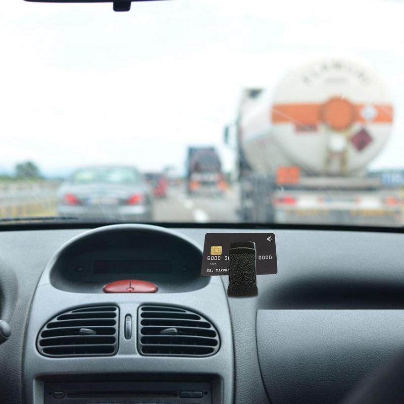 Car Card Clip 2pcsAdhesive Glasses Eyeglass Ticket Card Hanger Clip Ticket Card Clip Eyeglasses Mount For Car Interior Accessory