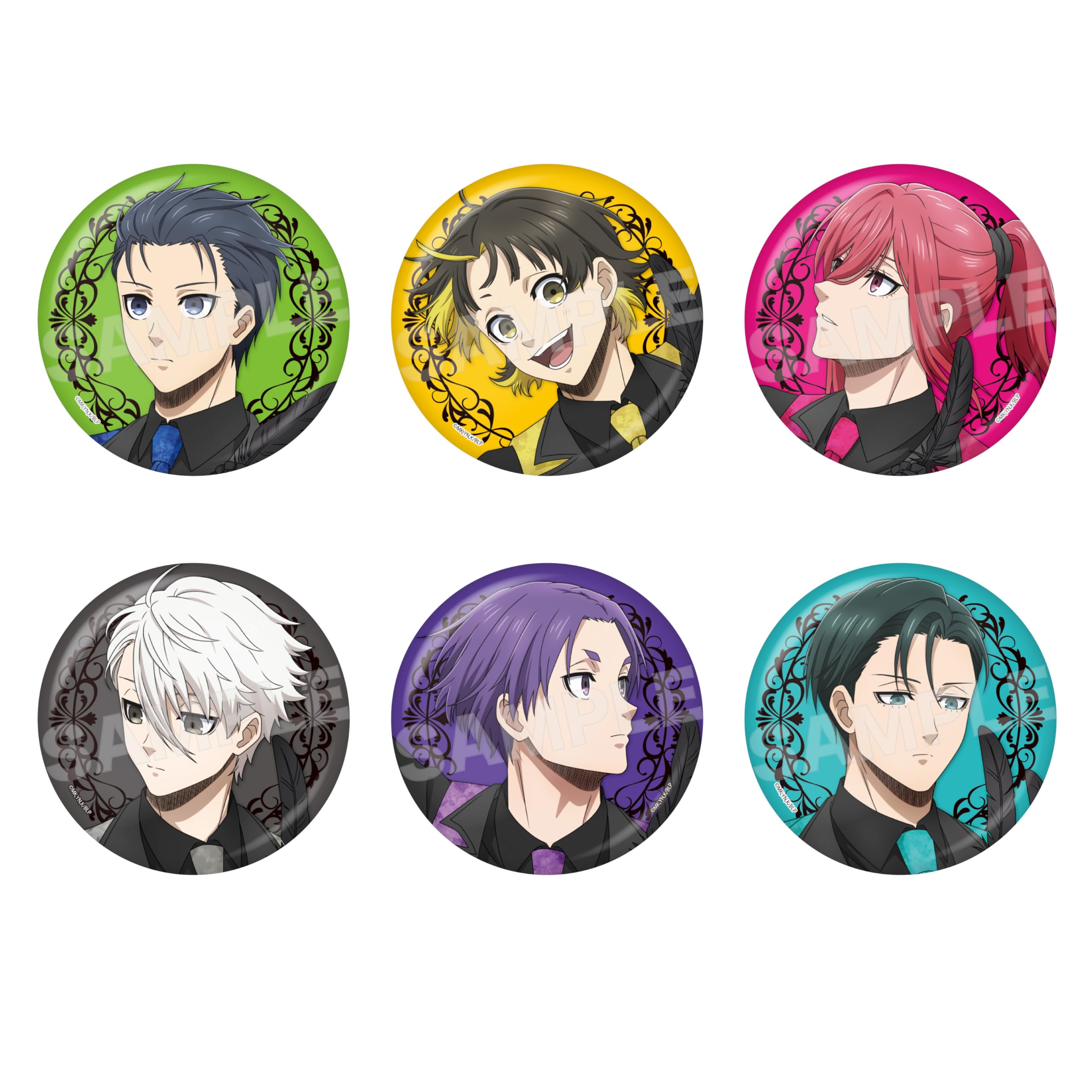 

Blue Lock Can Badge BOXA 6-piece box