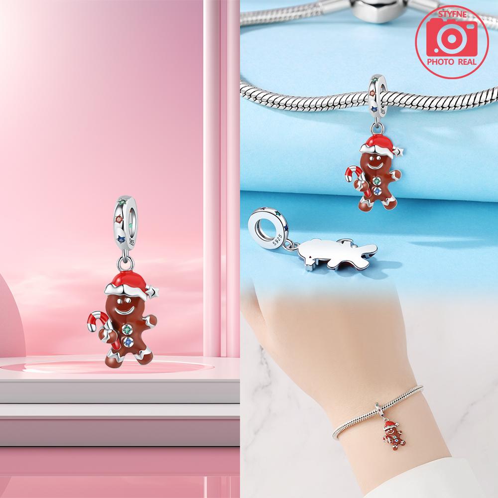 Copper Charms Heart Candy Pendant For Dangle Pendant Bead Jewelry Beads  New Gifts For Women