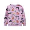 Autumn New Arrivals: Girls' Cartoon Print Pullover Hoodies