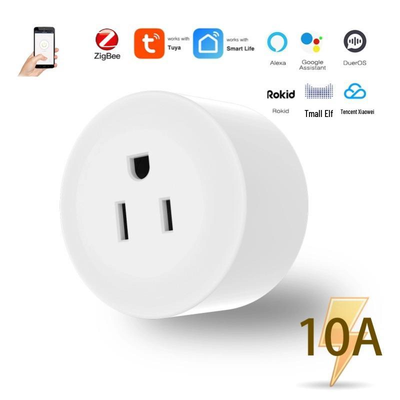 WiFi ZigBee Smart Socket with Alexa Voice & App Remote Control