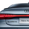 2Pcs Car Styling PVC Logo Side Body Fender Windshield Trunk Bumper Sticker For  qwe2 RS S Line A3 A4 A5 A6 A7 Quattro Q2 Q3 Q5 Q7