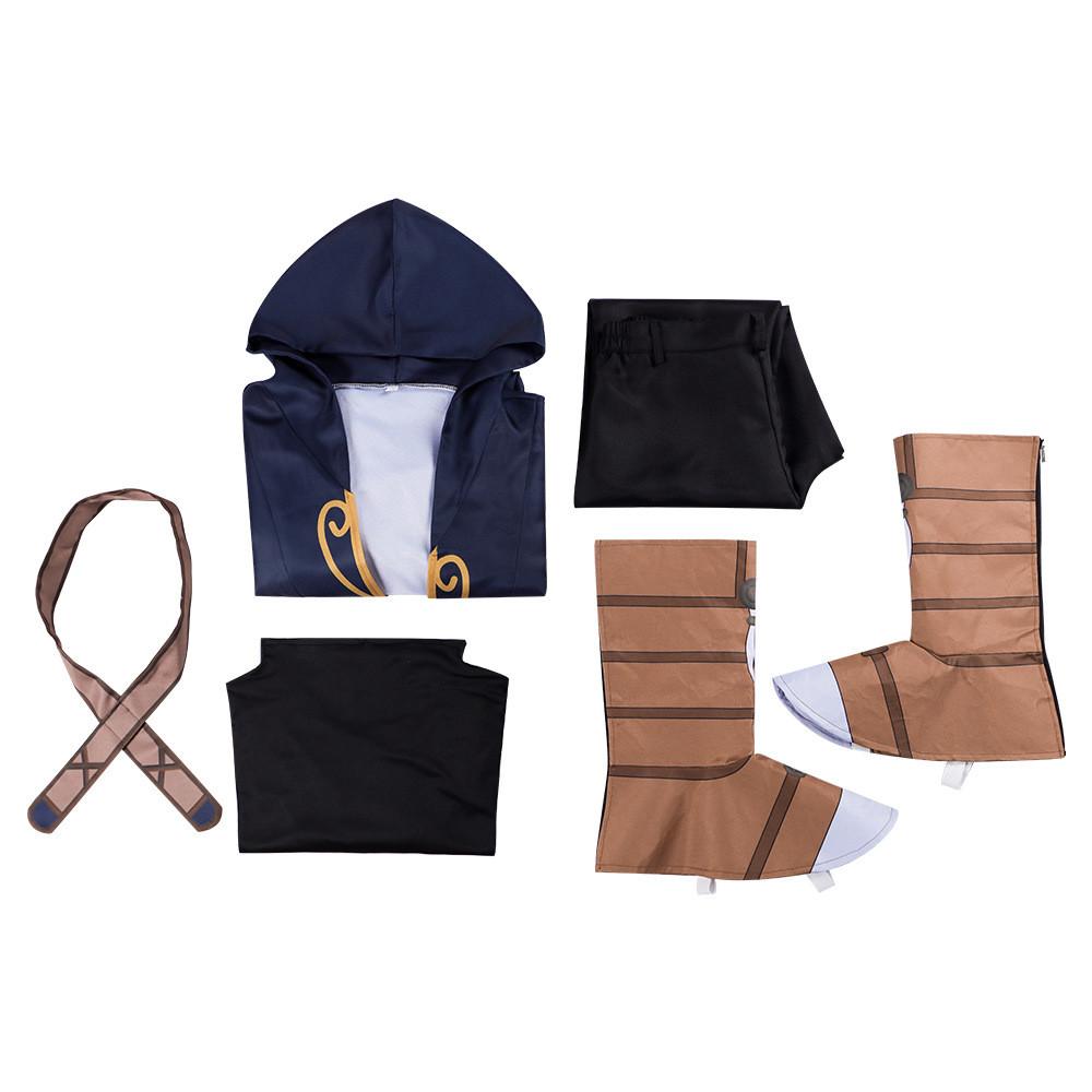 

Travel To Another World Anime Character Role Playing Male Costume Set For Anime Fans XXXL