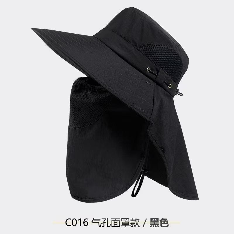 New Outdoor Summer Sun Protection Hat, UV Protection Bucket Hat Women's High-end Sense Hat Direct Supply