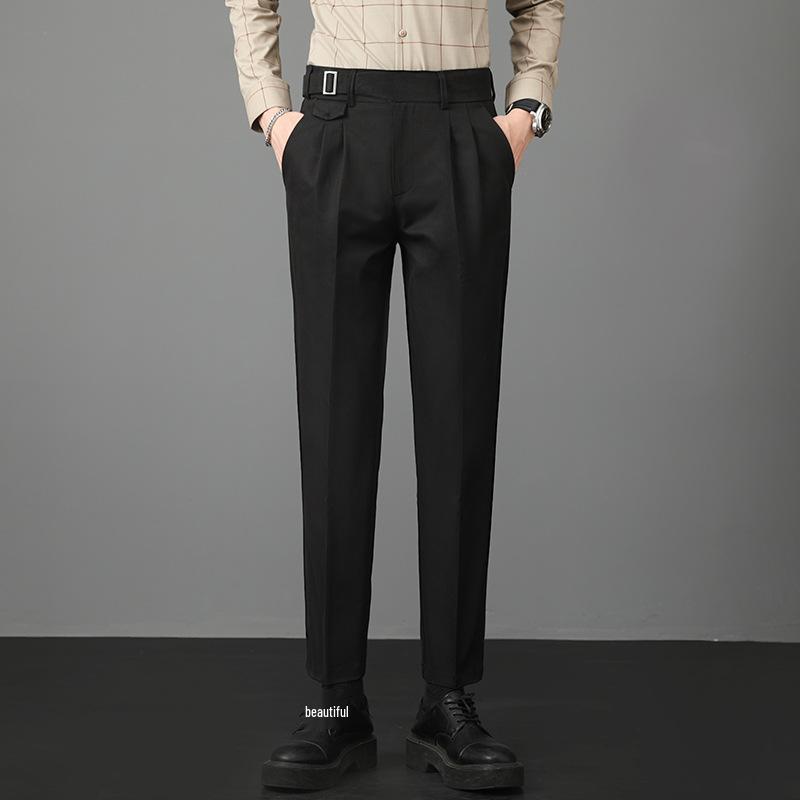 

Naples Men s Slim Fit Casual Trousers - Autumn Collection 33 чёрный