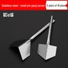 Stainless Steel Corner Tool Set: Internal/External Corner Puller & Putty Scraper for Interior/Exterior Walls.