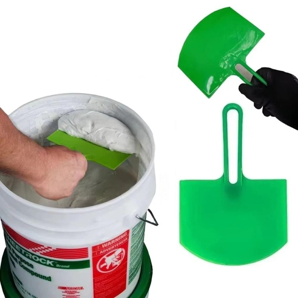 Plastic Material Putty Scoop Arc Shovel Wall Putty Skimming Trowel Construction