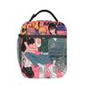 Chainsaws Man Lunch Bag Characters Kawaii Lunch Box Outdoor  Portable Zipper Thermal Lunch Bags For Unisex Oxford Cooler Bag
