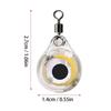 LED Fishing Lures Glow In Dark Fishing Beads Stopper Underwater Flasher Lights Glow In Dark Mini Underwater Flasher Lights