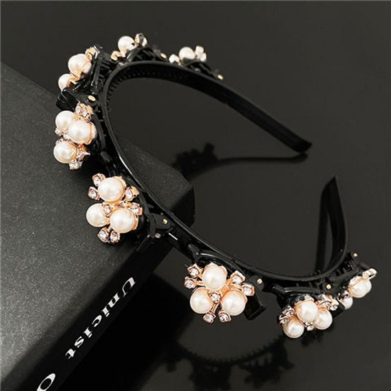 Double Layered Hair Clip for Women, Fashionable and Simple Headwear, Versatile Hair Accessory for Daily Commuting.