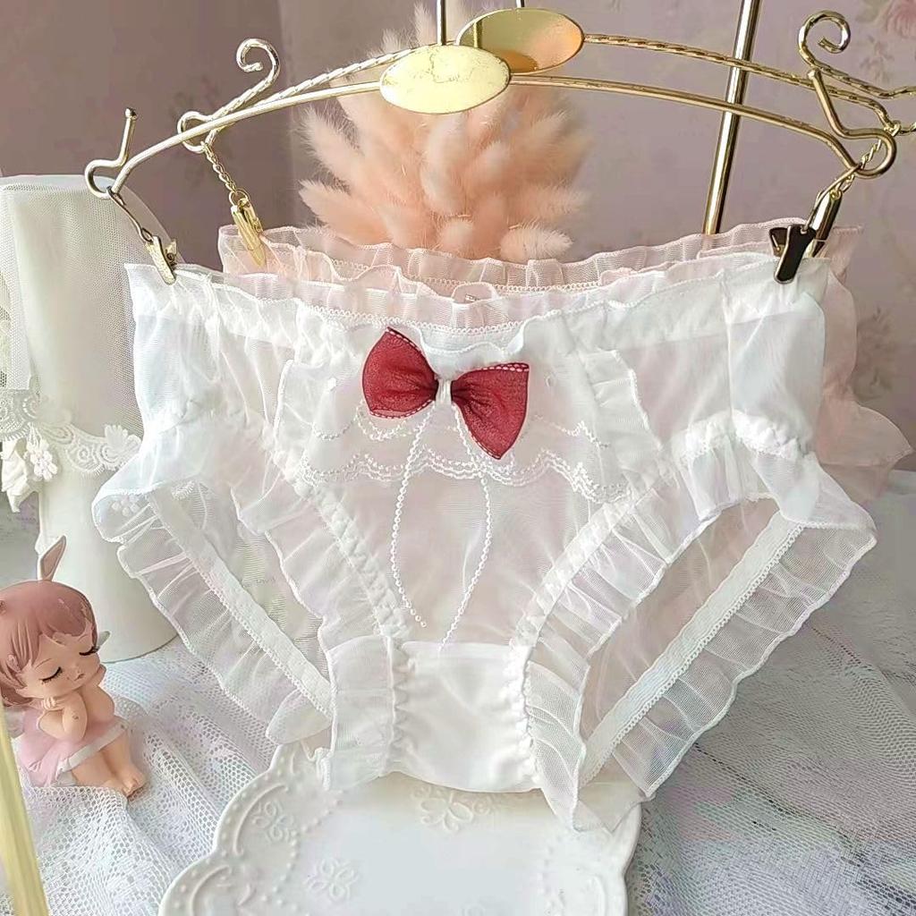 EasyTalk Sexy Panties with Cute and Elegant Sheer and Seductive Girlish Soft and Gentle to the Breathable and and Comfortable for High School Students