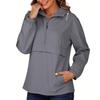 Women's Fashion Casual Solid-Color Waterproof Outdoor Hiking Short-Sleeve Top