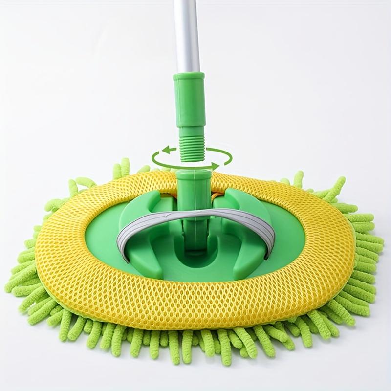 Soft Fleece Microfiber Retractable Car Wash Mop with Long Handle, Scratch-resistant Mop Cleaning Gloves for Car Wash Trucks SUV RV Caravans and Homes