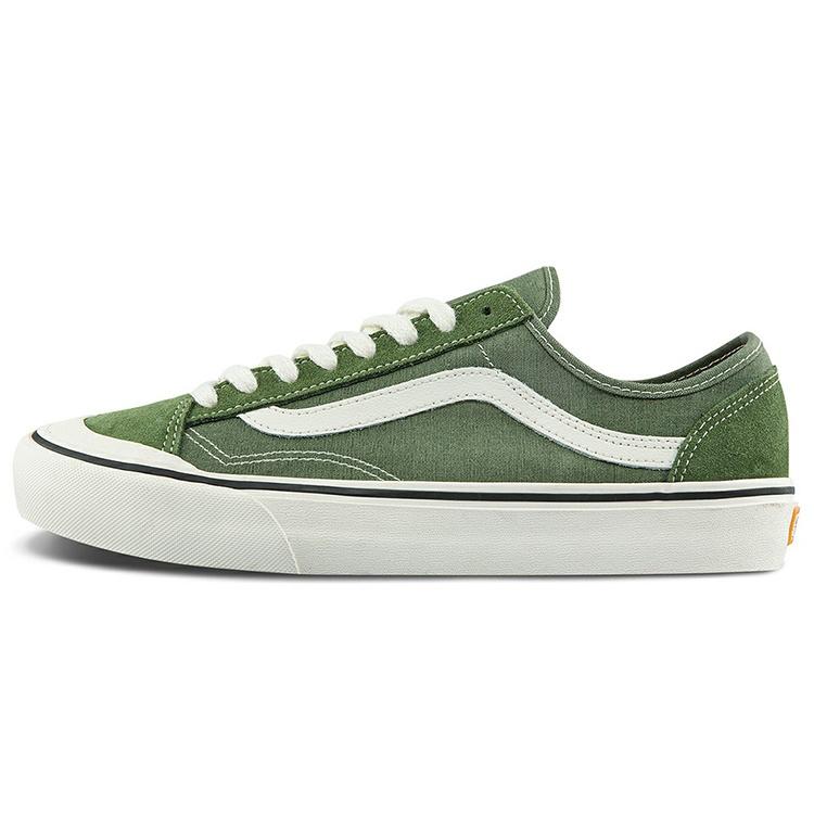 Vans Style 36 Low Top Casual Skate Shoes Unisex Green Men s VN0A4BX9E02 EU 34.5