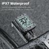 WEST BIKING Computadora Inteligente GPS para Bicicleta Pantalla Grande Velocímetro Inalámbrico para Ciclismo IPX7 Impermeable Ligero Odómetro de Bicicleta