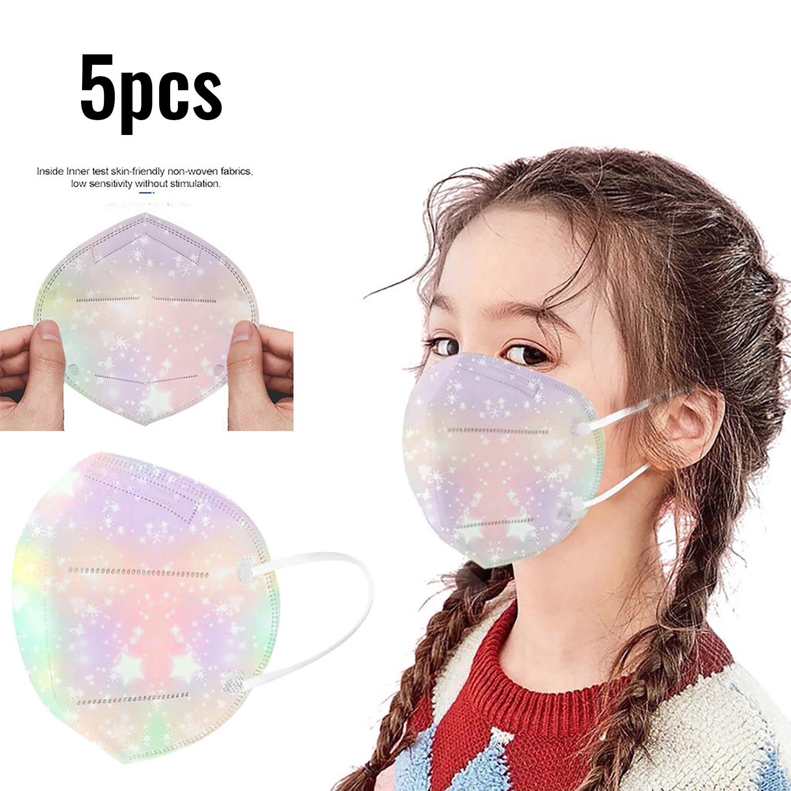 

Children 5-Layer High-Density Mask Pollution Filter рожевий