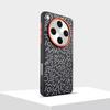 For Oppo Find X8 Ultra Phone Case Magnetic Suction X8s+ Plus X8 Pro Geometric Graffiti Painted Leather Metal Len Ring Hard Cover